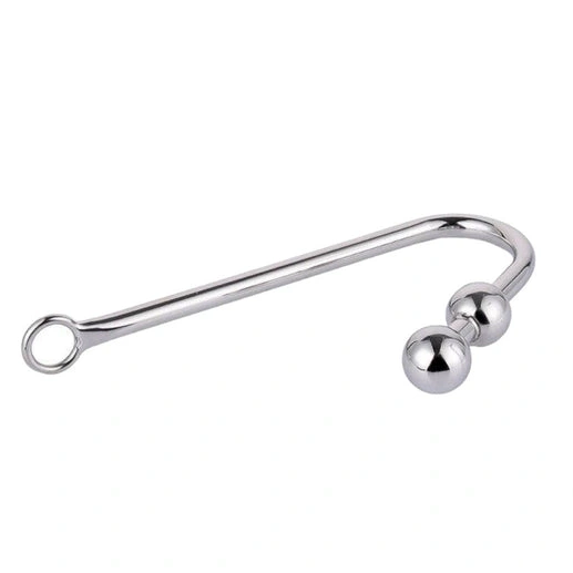 Two Hook Balls Anal 4417 Pleasurable Steel Stainless 0110